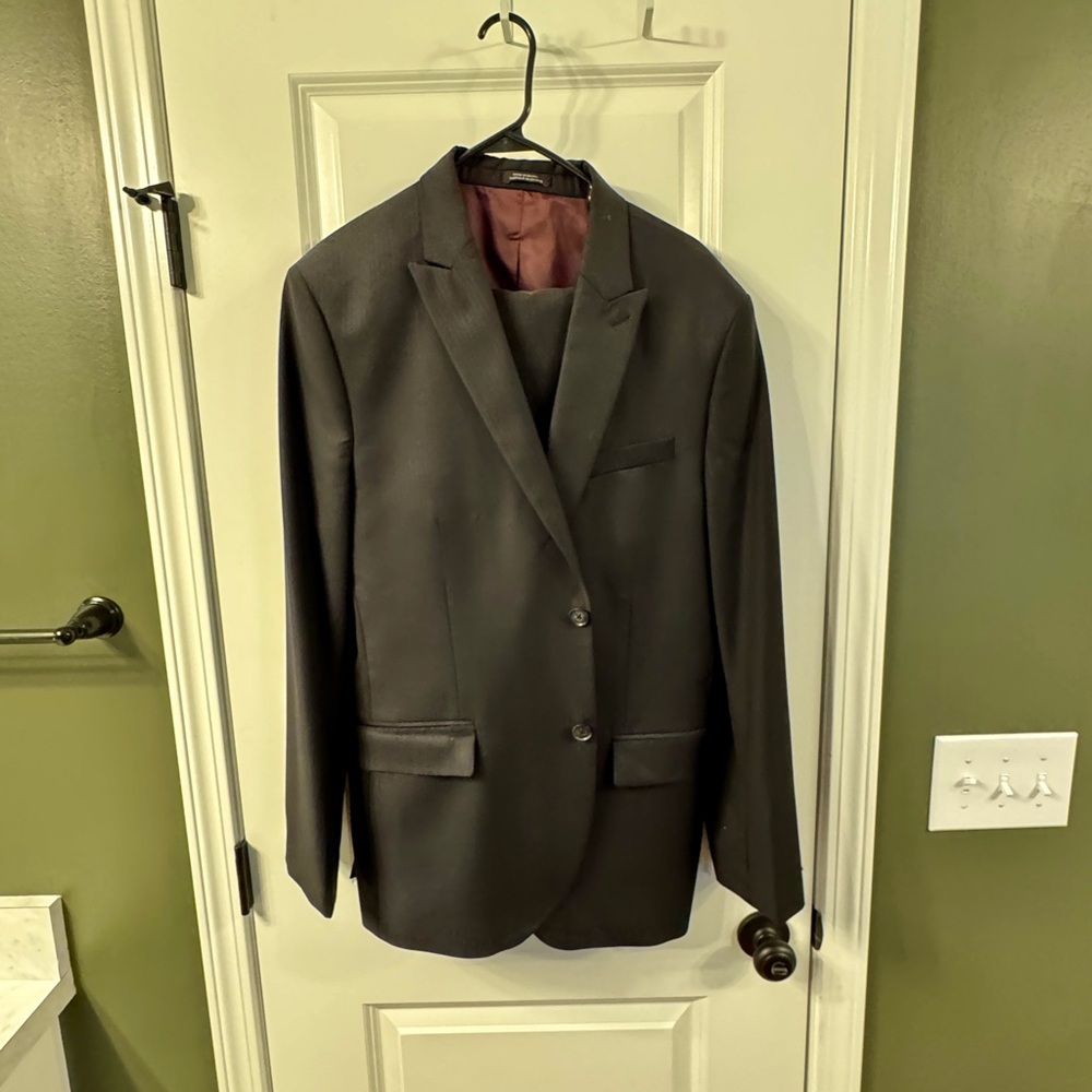 Express Black Men's Suit Jacket